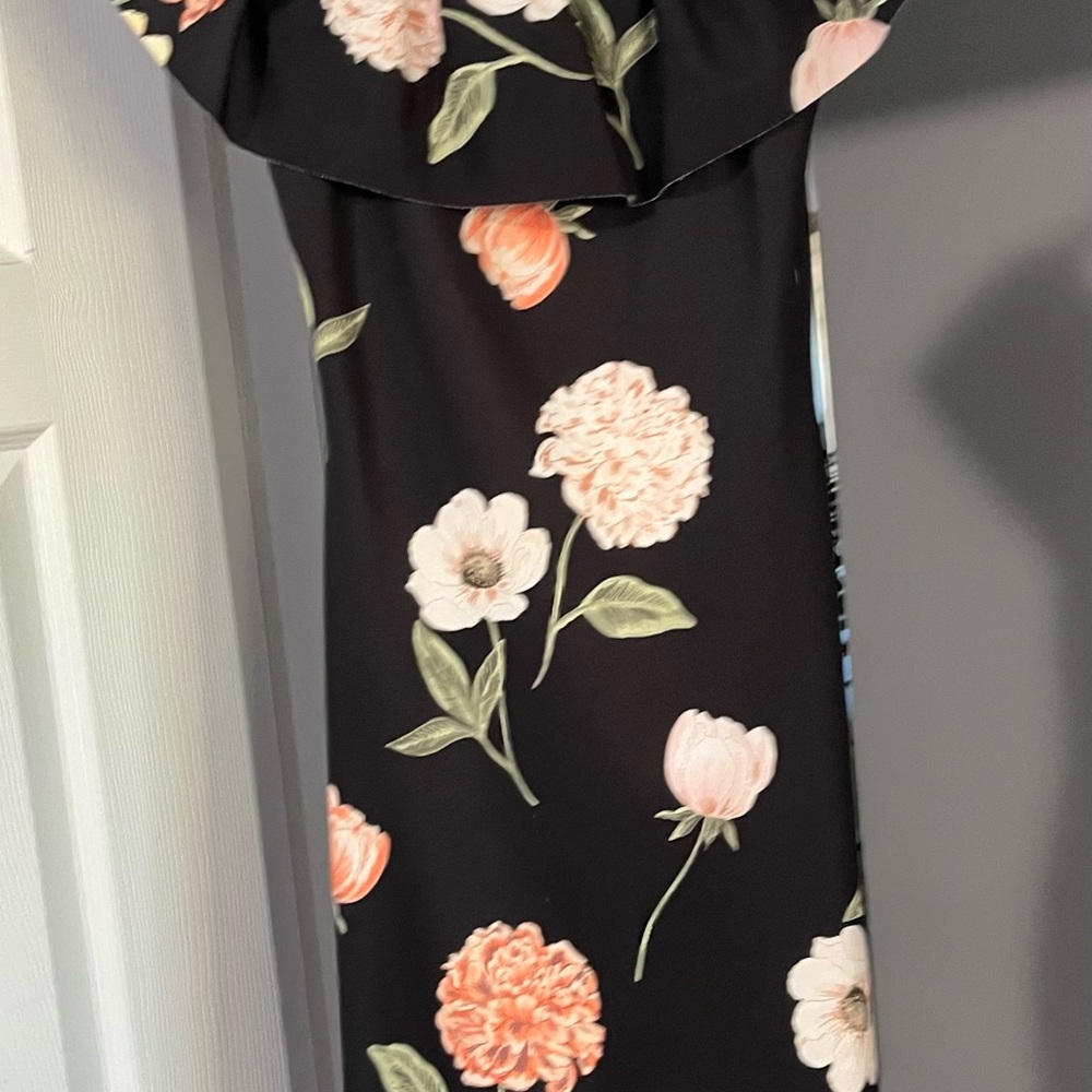 Floral Off-Shoulder Dress